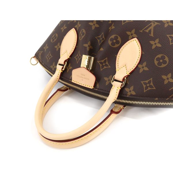 90195330 05 Louis Vuitton Monogram Boetie NM PM Shoulder Bag Brown