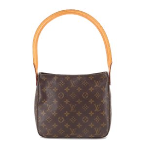 90196254 02 Gucci 2way Bag GG Supreme Leather Brown Beige