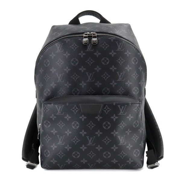 90196727 01 Louis Vuitton Monogram Eclipse Backpack Rucksack Black