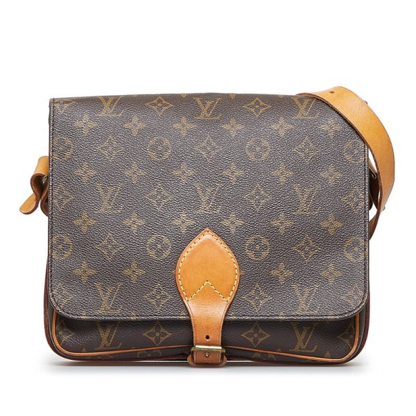 909qzpijcnpyz09m 1 Louis Vuitton Monogram Cartesier GM PVC Leather Shoulder Bag