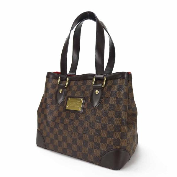 b a16897 2 Louis Vuitton Hampstead PM Damier Tote Bag Shoulder Brown