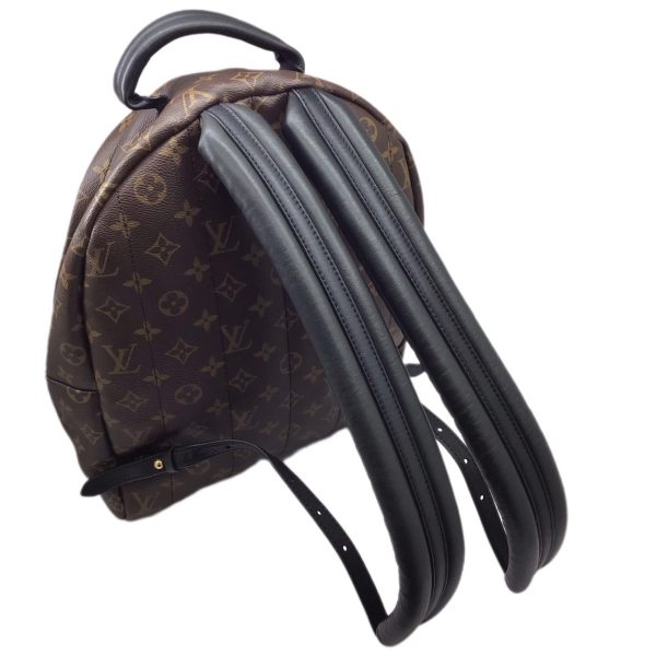 imgrc0091682861 Louis Vuitton Monogram Palm Spring MM Leather Canvas Backpack