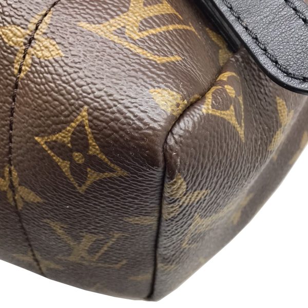 imgrc0091682864 Louis Vuitton Monogram Palm Spring MM Leather Canvas Backpack