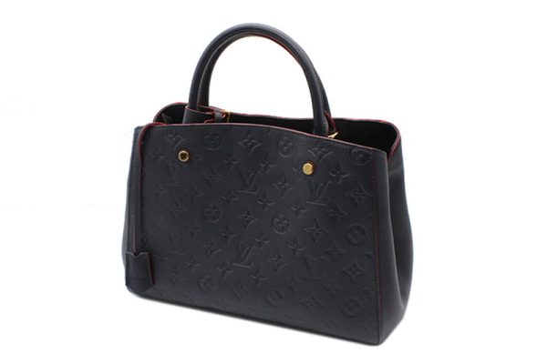 imgrc0095127646 Louis Vuitton Monogram Emplant Montaigne MM Marine Rouge Navy 2way Shoulder Bag