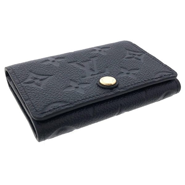 tnk 17822 2 Louis Vuitton Envelope Card de Visit Monogram Implant Noir Black