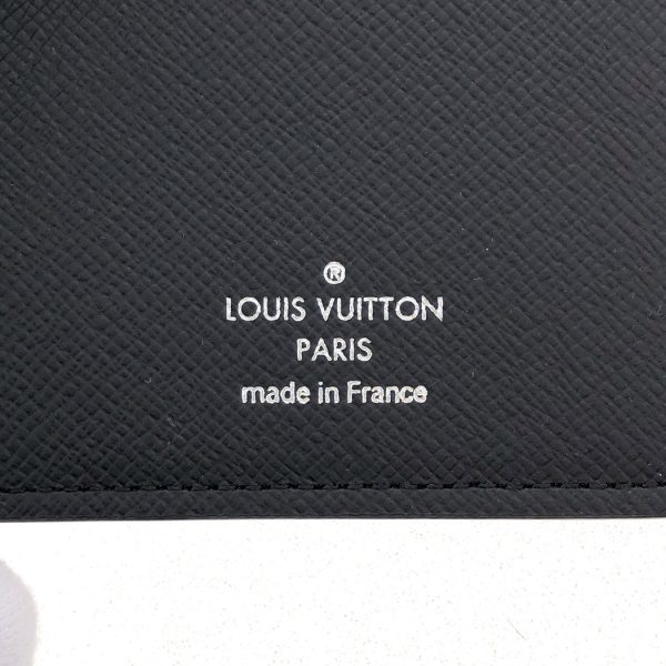 tnk 17824 6 Louis Vuitton Portefeuille Brother Epi Bifold Long Wallet Noir Black