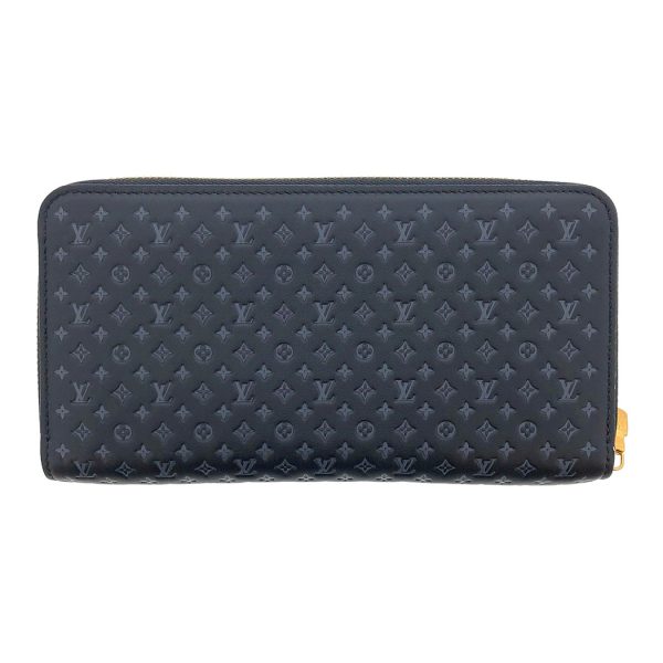 tnk 17827 1 Louis Vuitton Zippy Nanogram Round Zipper Long Wallet