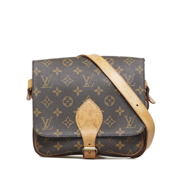 yt5pbl3hj8yxdb82 1 Louis Vuitton Monogram Cartesier MM Crossbody Shoulder Bag