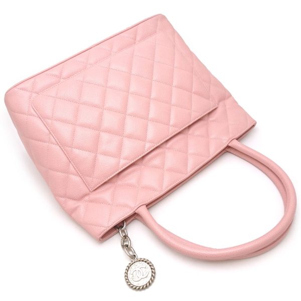 058682 3 Chanel Reissue Tote Bag Caviar Skin Pink