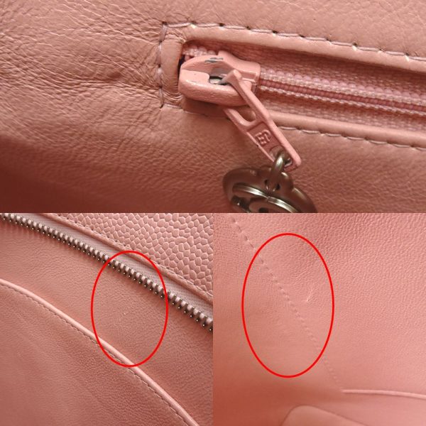 058682 7 Chanel Reissue Tote Bag Caviar Skin Pink