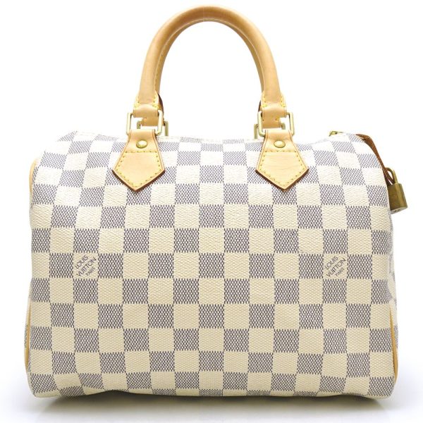 1 Louis Vuitton Damier Azur Speedy 25 Boston Bag