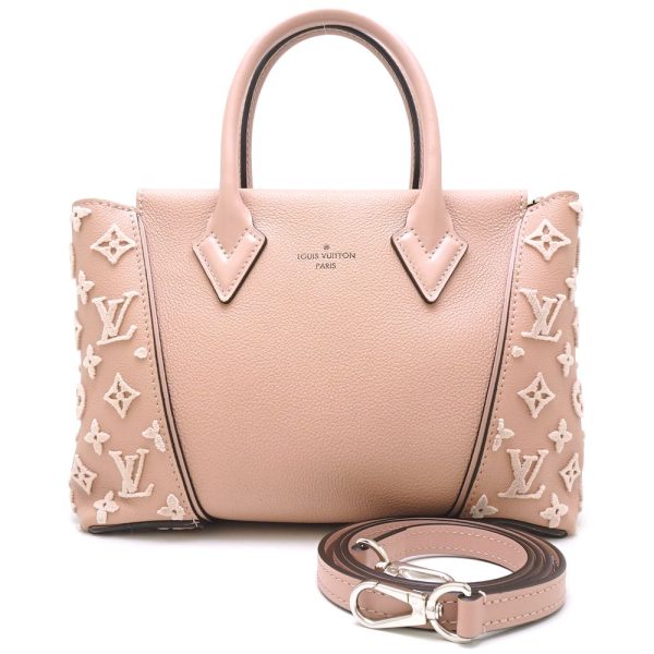 1 Louis Vuitton Tote W BB Vocasimir Leather Magnolia Pink