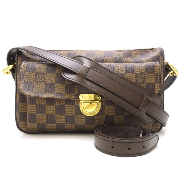 1 Louis Vuitton Damier Ravello GM Ebene Shoulder Bag Brown