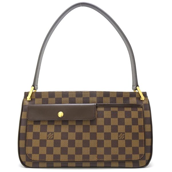 1 Louis Vuitton Damier Aubagne Ebene Handbag Brown