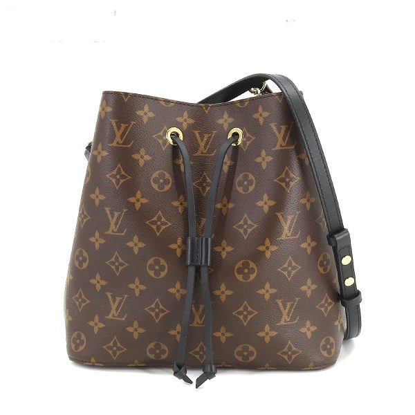 1 Louis Vuitton Monogram Neo Noe Shoulder Bag Noir Black