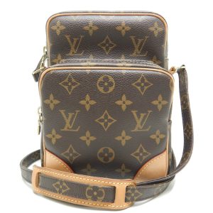 1 Louis Vuitton Looping GM Monogram Shoulder Bag Brown