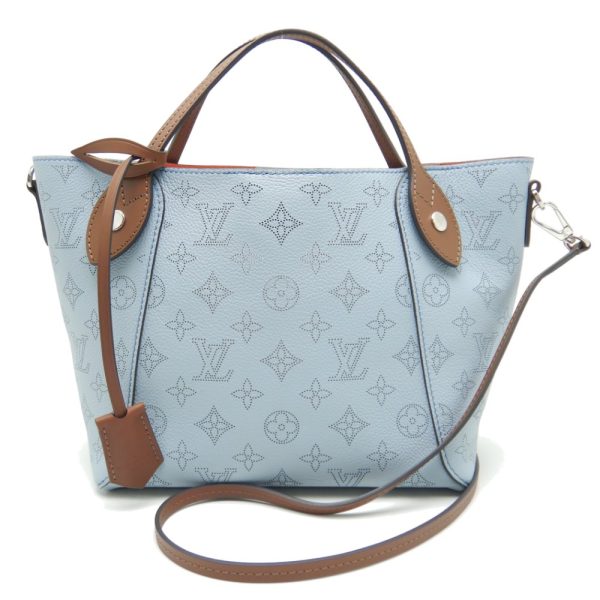 1 Louis Vuitton Hina PM Blue Horizon Pumpkin 2WAY Tote Bag