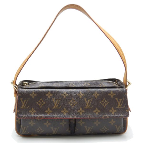 1 Louis Vuitton Monogram Viva Cite MM Brown Shoulder Bag