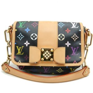 1 Louis Vuitton Handbag Monogram Empreinte Giant Speedy Bandouliere 20 Black