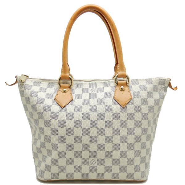 1 Louis Vuitton Damier Azur Saleya PM Tote Bag