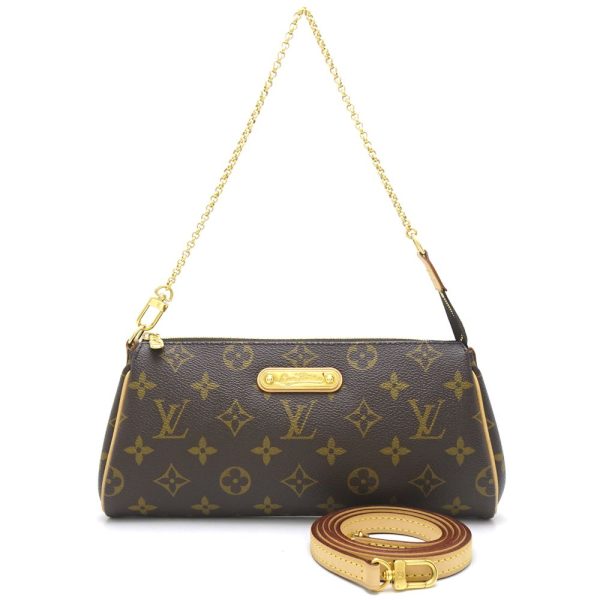 1 Louis Vuitton Monogram Eva Shoulder Bag Brown