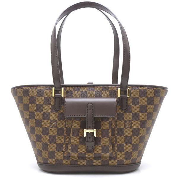 1 Louis Vuitton Damier Manosque PM Tote Bag Ebene