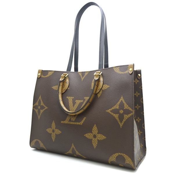 1 Louis Vuitton Monogram On The Go MM Brown Shoulder Bag