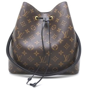 1 Louis Vuitton Monogram Victoire Chain Shoulder Bag Black