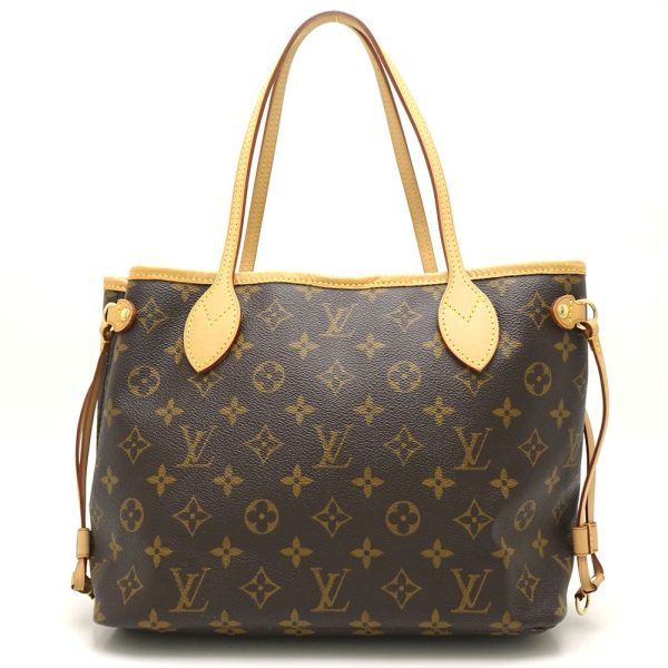 1 Louis Vuitton Monogram Neverfull PM Brown Tote Bag