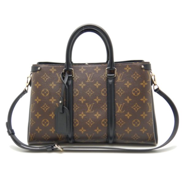 1 Louis Vuitton Monogram Soufflot MM Noir 2WAY Bag