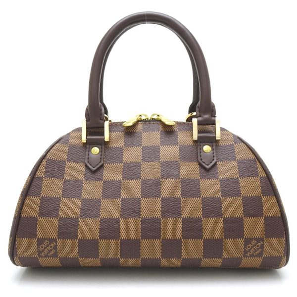 1 Louis Vuitton Damier Rivera Mini Ebene Handbag Brown