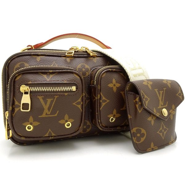 1 Louis Vuitton Monogram Crossbody Brown