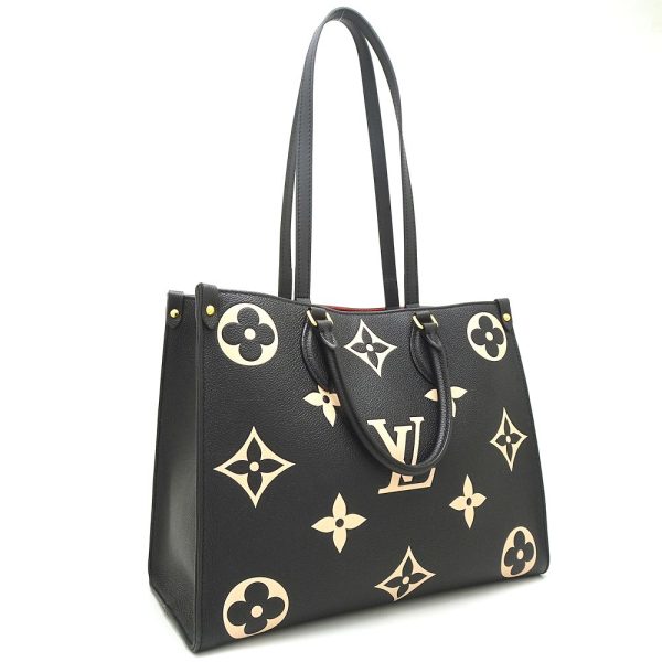 1 Louis Vuitton Amplant On The Go MM Black Beige 2WAY Bag