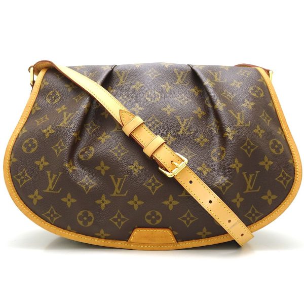 1 Louis Vuitton Monogram Menilmontane MM Brown Shoulder Bag