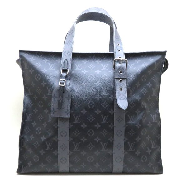 1 Louis Vuitton Cover Zip GM Tote Bag Eclipse Reverse Black