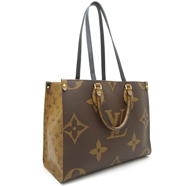 1 Louis Vuitton Monogram Giant Reverse On The Go MM Brown