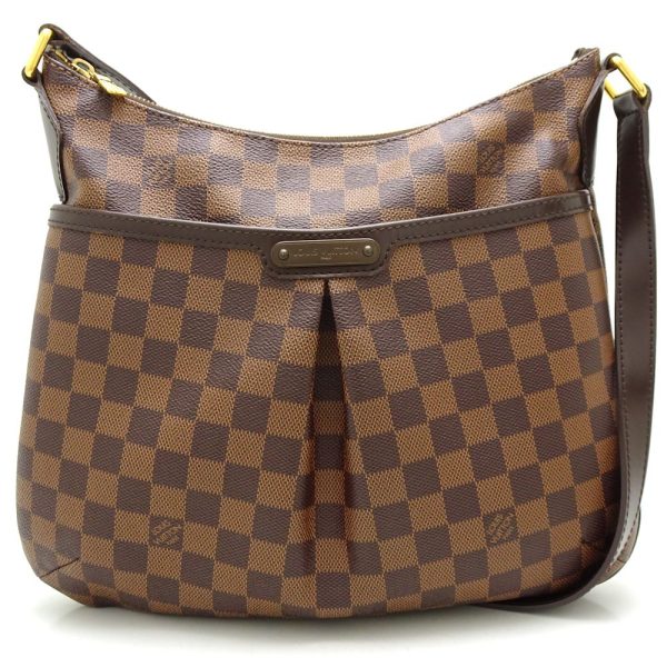 1 Louis Vuitton Damier Bloomsbury PM Ebene Shoulder Bag Brown