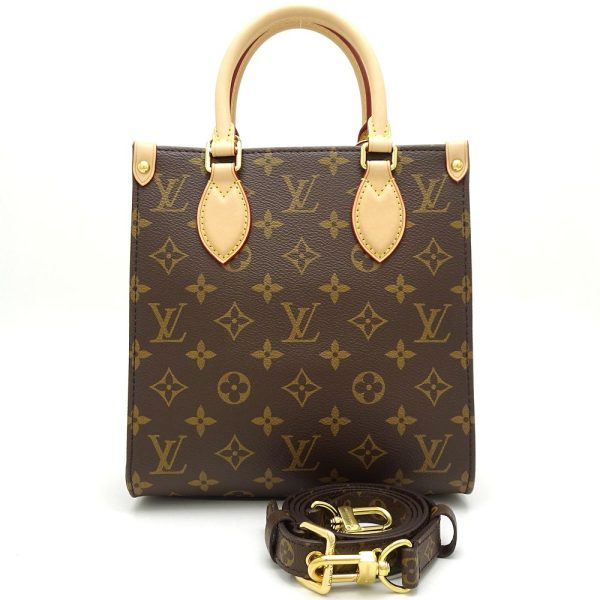 1 Louis Vuitton Monogram Sac Plat BB Brown