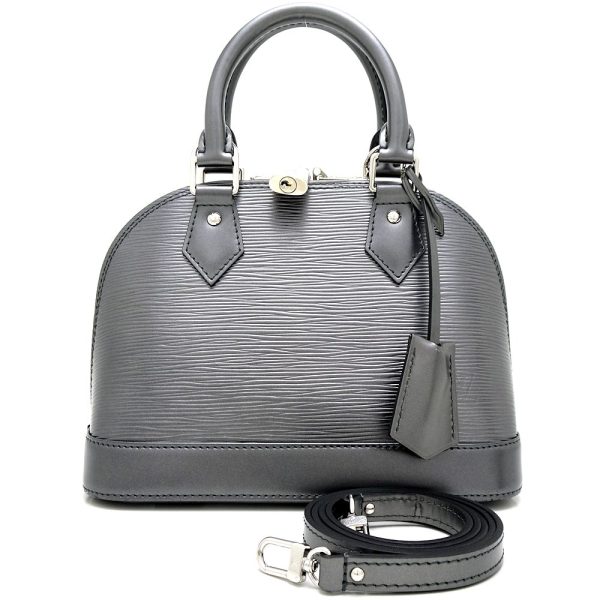 1 Louis Vuitton Alma Anthracite Nacre Metallic Gray