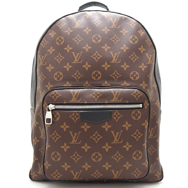 1 Louis Vuitton Josh Monogram Macassar Backpack Brown Black