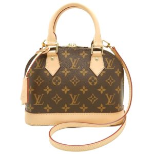 1 Louis Vuitton Vernis Alma BB 2WAY Shoulder Bag Amarant