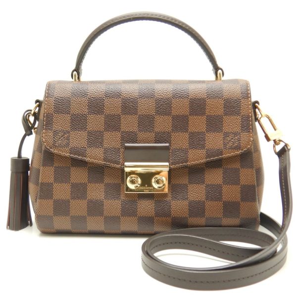 1 Louis Vuitton Croisette Damier Ebene Brown