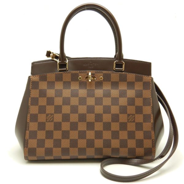 1 Louis Vuitton Damier Rivoli BB Handbag Brown