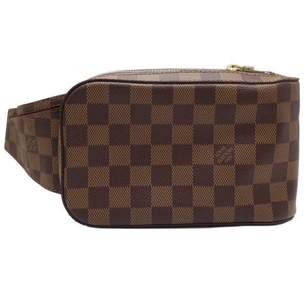 1 Louis Vuitton Damier Jeronimos body bag Ebene