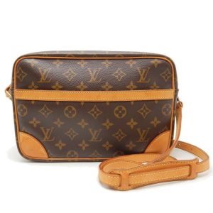 1 Louis Vuitton Monogram Pochette Mila MM Pouch Brown