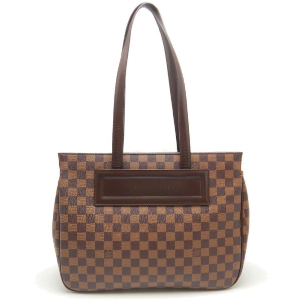 1 Louis Vuitton Damier Parioli PM Tote Bag Brown