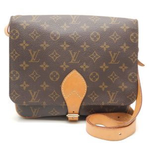 1 Louis Vuitton Monogram Eclipse Steamer Messenger Shoulder Bag