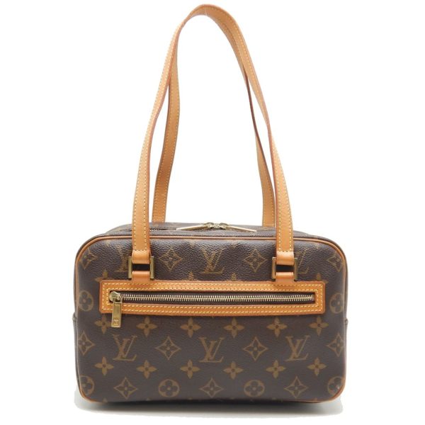 1 Louis Vuitton Monogram Cite MM Shoulder Bag Brown