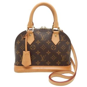 1 Louis Vuitton Neverfull PM Damier Ebene Tote Bag Brown