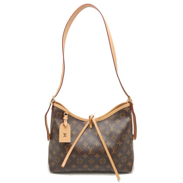 1 Louis Vuitton Monogram Carryall NM PM Shoulder Bag Brown